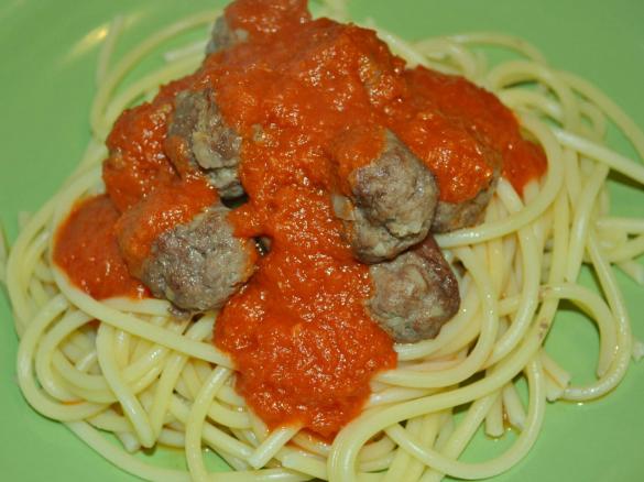 Spaghetti and Meatballs