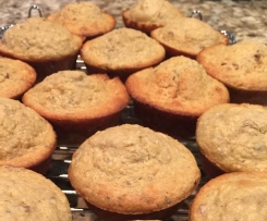 Apple, Chia and Honey Muffins