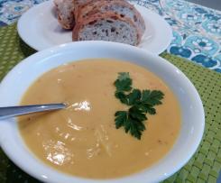 Veggie, cashew & twiggy stick soup