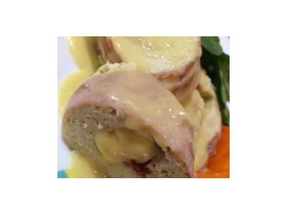 All In One - Chicken, Mozzarella and Sundried Tomato Meatloaf with Creamy Sauce, and Chicken and Sweet Corn Soup