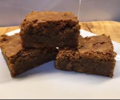 Double chocolate pecan brownies