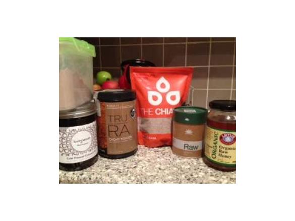 Army Green 'Wake Me Up' Smoothie