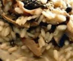 Vegan Mushroom & Spinach Risotto