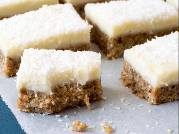 Lemon & Coconut Slice