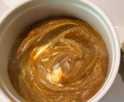 Roasted pumpkin, garlic, tomato and capsicum soup