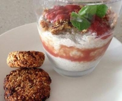 Banana and Macadamia bite