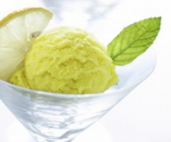 Apple and Lemon Zest Sorbet