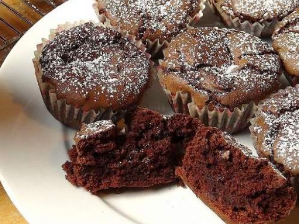 Nutella Brownie Cupcakes