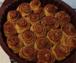 Cinnamon/Nut/Maple Syrup Scrolls