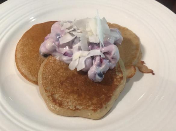 Vegan Banana Protein Pancakes