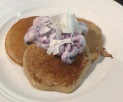 Vegan Banana Protein Pancakes