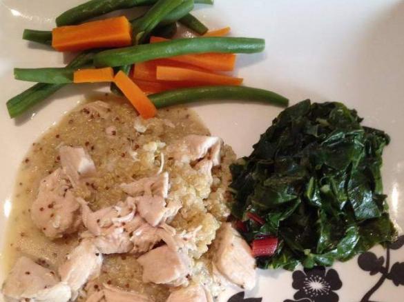 Maple Mustard Chicken (low FODMAP, gluten free)