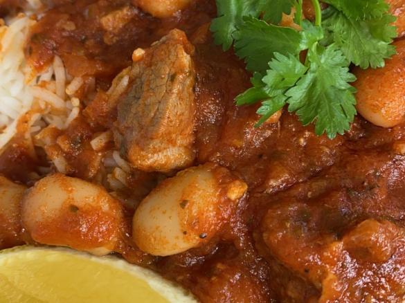 Rima’s Fasoulyeh with meat