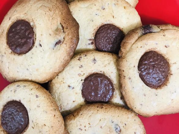 Bodie’s “Big head” choc chip cookies (GF)