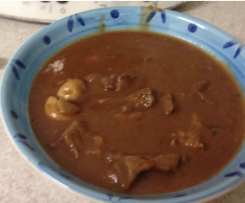 Beef & Red Wine Casserole