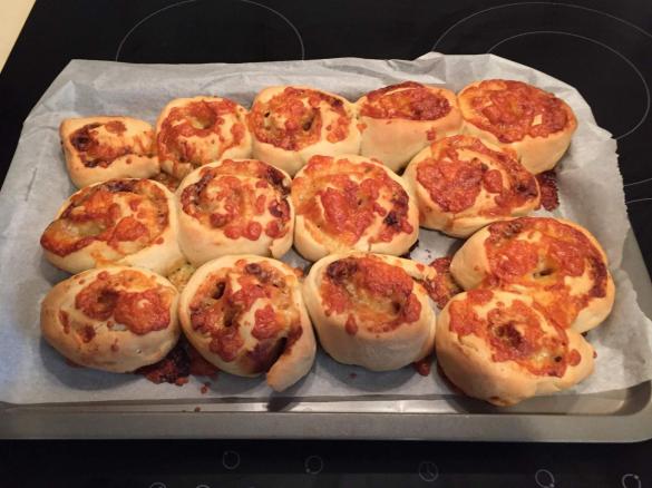 Cheese and Vegemite Scrolls