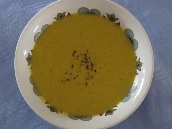 Broccoli, Carrot & Sweet Potato Soup
