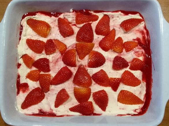 Strawberry Tiramisu (kids friendly, no alcohol)
