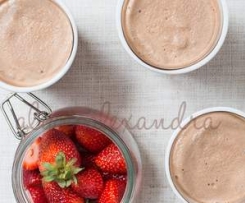 Frozen chocolate margarita