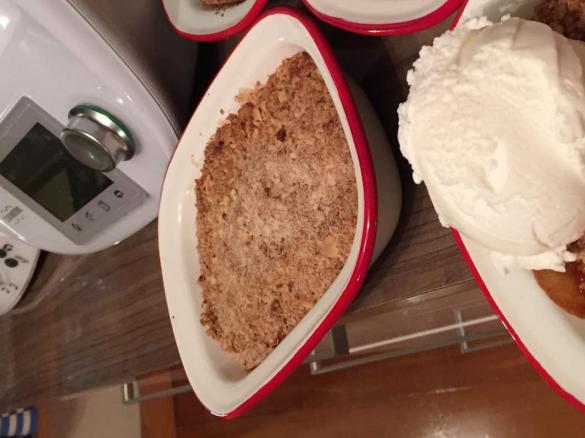 Thermonat's apple crumble 