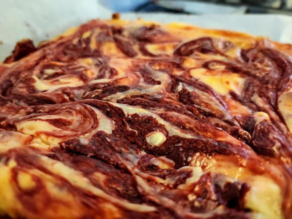Red Velvet cheesecake brownies (Gluten free)