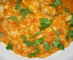 One Pot Fish & Risoni Stew