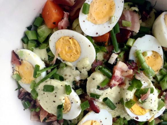 Warm Sweet Potato Salad