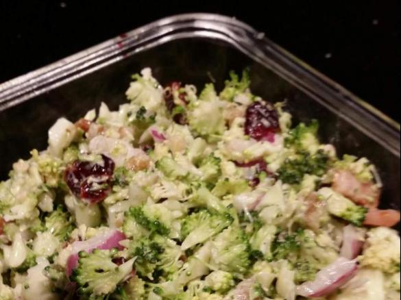 Sweet and Salty Broccoli Paleo Salad