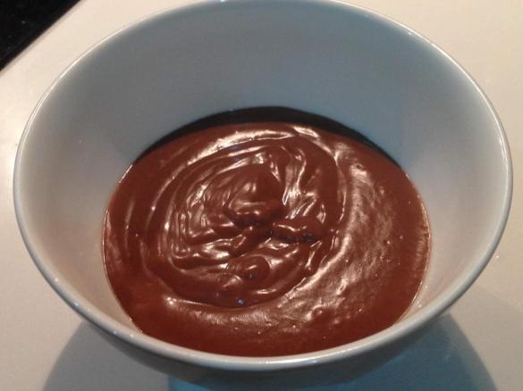 Choc Banana Coconut Custard