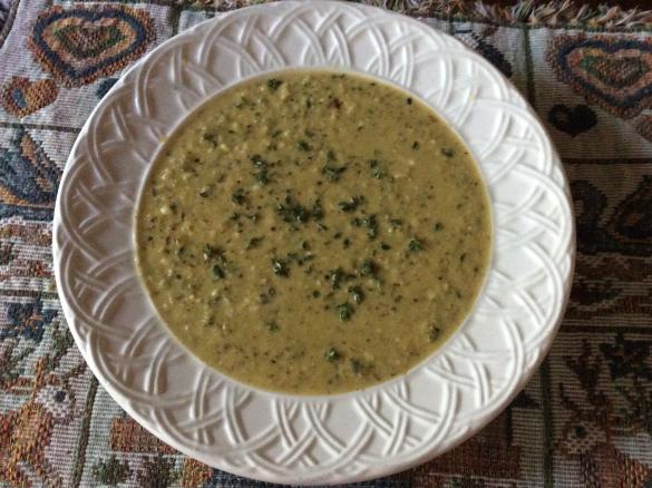 Low FODMAP Vegan Zucchini Soup