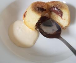 Nutella Lava Doughnut Cake