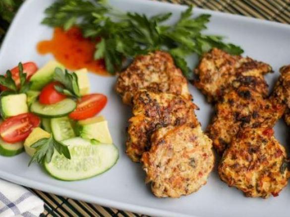 Chicken and Veggie Patties