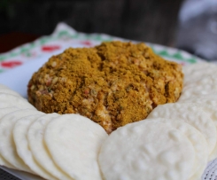 Curry Cheese Ball Dip