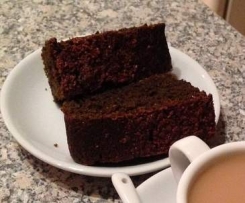 Variation of Healthy Chocolate Brownies (with carrot & Kale - shh!)