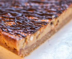 Caramel Hazelnut Slice