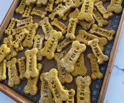 Pumpkin & herb doggy treats
