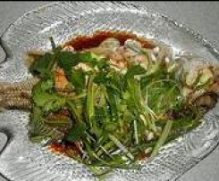 Chinese style steam fish
