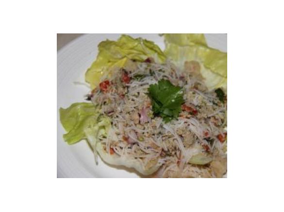 Diabetic Friendly - Asian Style Chicken and Corriander Cups