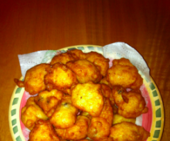 Dusting Sugar for Fritules (Croatian Mini Doughnuts)