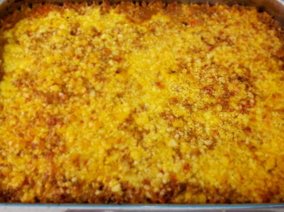 LCHF Cowboy Chilli Casserole