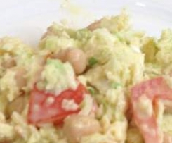 Cabbage and Chickpea salad