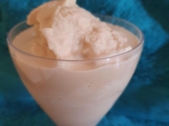 Chai frappe with Irish cream