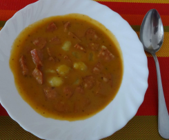Vuřt guláš Czech recipe