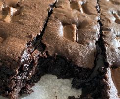 Ooey Gooey Decadent Brownie with Whittaker’s Bundaberg Ginger Caramel