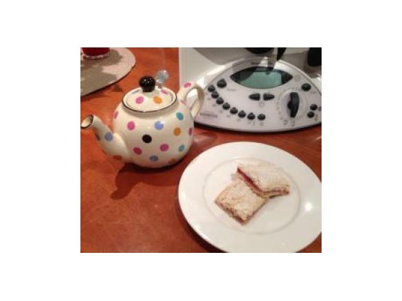 Rhubarb Slice - Gluten and Dairy free