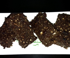 No Bake, No Added Sugar Chocolate, Cranberry Bars