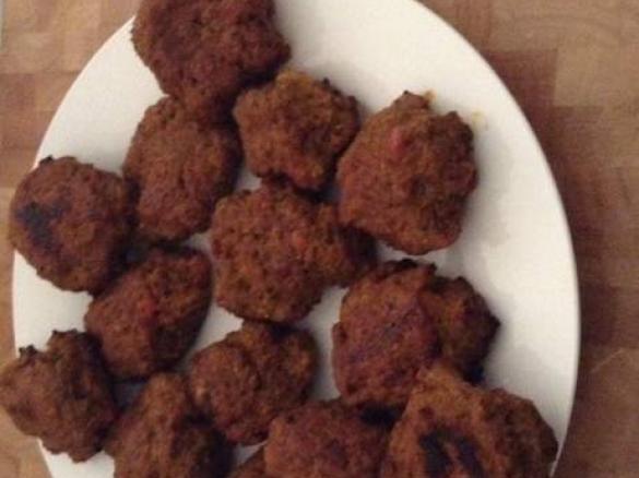 Beef, Bacon and Cheese Patties