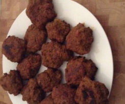 Beef, Bacon and Cheese Patties