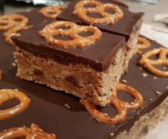 Salted Peanut-Butter Cookie Squares