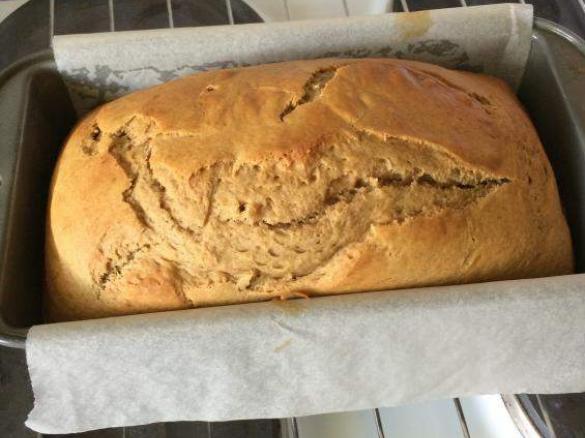 Not-Too-Sweet Banana Bread